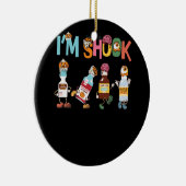 おもしろいクリスマスTee Crna Pacu ER ED ICU Critical C セラミックオーナメント (右)