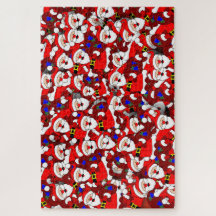 おもしろいクリスモダンお洒落サンタ