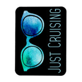 おもしろいクルーズシップ客室ドアステートルームクルージング マグネット (縦)