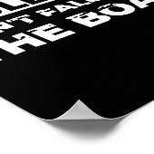 おもしろいクルーズルール#1ボートTから秋しない ポスター (角)