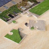 おもしろいクレスキャッスルスコティッシュバーネットクランドランドスケープ ジグソーパズル (側面)