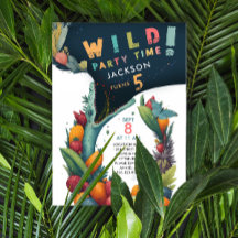 おもしろいクロコダレアリゲーターディノトロピカルワイルドパーティー