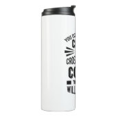 おもしろいクロスカントリーコーチ熱狂する タンブラー (回転左)