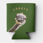 おもしろいクーラーボックスウィズハッピーダリッチ – カスタム文字 缶クーラー (正面)