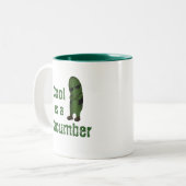 おもしろいクールとして ツートーンマグカップ (正面左)