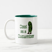 おもしろいクールとして ツートーンマグカップ (左)