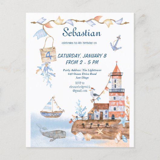 おもしろいクールサンビーチパーティーサンドキャッスル子供の誕生日 (正面)