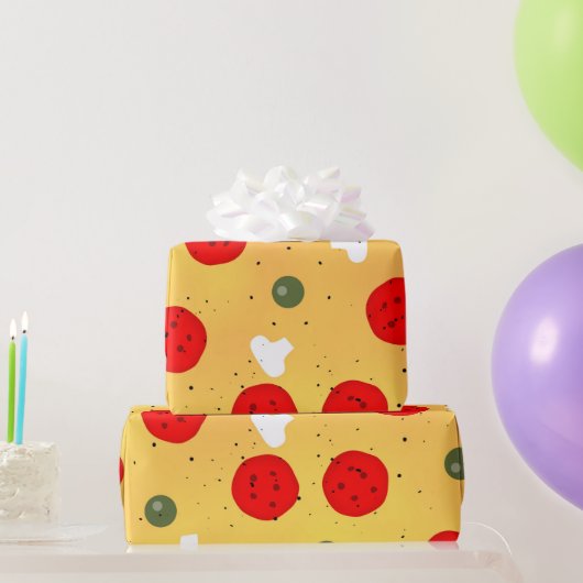 おもしろいクールパーティーペペローニ ラッピングペーパー (パーティーギフト)