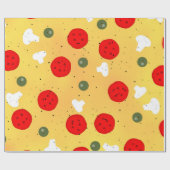おもしろいクールパーティーペペローニ ラッピングペーパー (フラット)