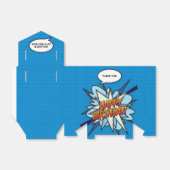 おもしろいクールブルーモダン漫画ブックAny Age誕生日 フェイバーボックス (折り畳みなし)