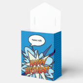 おもしろいクールブルーモダン漫画ブックAny Age誕生日 フェイバーボックス (オープン)