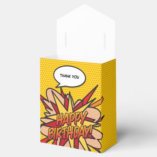 おもしろいクールモダントレンディー漫画ブックAny Age誕生日 フェイバーボックス (オープン)