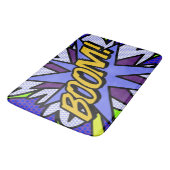 おもしろいクールモダン漫画ブックブーム バスマット (アングル)