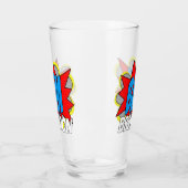 おもしろいクールヴィンテージブックアーポップ・アートのトスタイルBAM! タンブラーグラス (左)