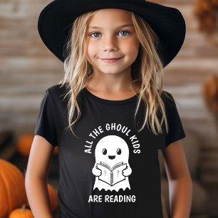 おもしろいクール幽霊GHOUL Kidsは読 Tシャツ