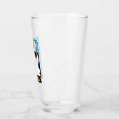 おもしろいクール猫 タンブラーグラス (左)