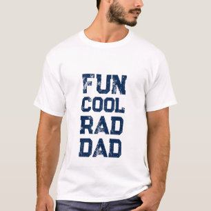 おもしろいクール素晴らしいパパネイビーブルーグランジ文字 Tシャツ