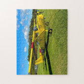 おもしろいクール飛行機写真、パイロット家族、航空 ジグソーパズル (縦)