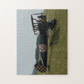 おもしろいクール飛行機写真、パイロット家族、航空 ジグソーパズル (縦)