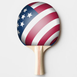 おもしろいクール、アメリカ愛国国旗 卓球ラケット