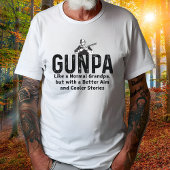 おもしろいクールGrandpa Hunterより良い話 Tシャツ