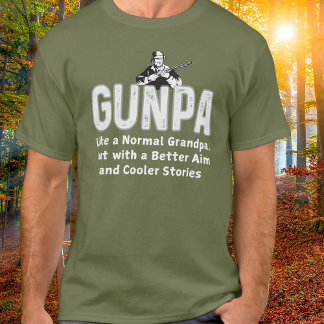 おもしろいクールGrandpa Hunterより良い話 Tシャツ