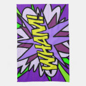 おもしろいクールWHAMモダン漫画書 キッチンタオル (縦)