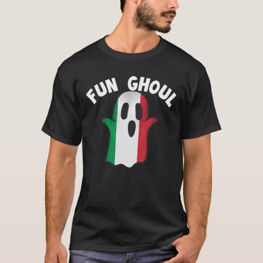 おもしろいグウルハロウィーンをテーマにしたギフトイタリア愛好家ギフト Tシャツ (正面)