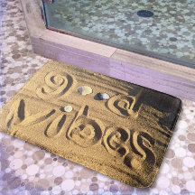 おもしろいグッドVibes引用文描インビーチサンドフォト