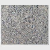 おもしろいグフェイクレー粗コンクリート ラッピングペーパー (フラット)