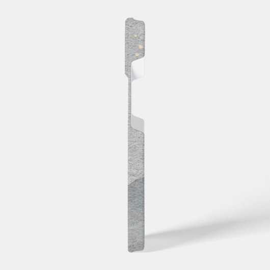 おもしろいグラフィックアート馬の好奇心を見て iPhoneケース (左側面)