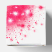 おもしろいグラフィティ絵を描スプピンクきらめくハート フェイバーボックス (上部)