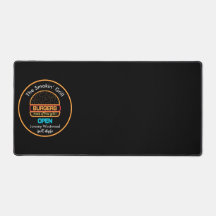 おもしろいグリルテーマデスクマットパッド