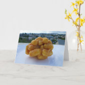 おもしろいグリーティングカード! カード (黄色い花)