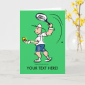 おもしろいグリーティングカード カード (黄色い花)