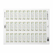 おもしろいグリーンSt patricks dayアイルランド恵み ラベル (フルシート)