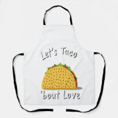 おもしろいグルメデザイン エプロン (正面)