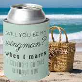 おもしろいグロ結婚ームズプロポーザルエレガントラグジュアリー 缶クーラー