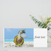 おもしろいグースアットビーチ 招待状 (スタンド正面)