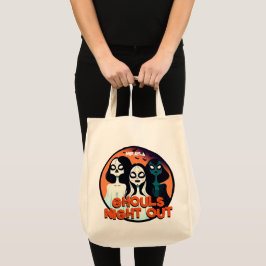おもしろいグールズナイトアウト トートバッグ