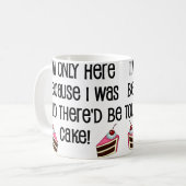 おもしろいケーキのマグカップ コーヒーマグカップ (正面左)