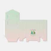 おもしろいゲイペアまたは梨結婚式の引き出物 フェイバーボックス (折り畳みなし)