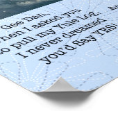 おもしろいゲイユール(キリスト降誕祭)ログポスター ポスター (角)