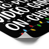 おもしろいゲーマーChris上の遊ビデオゲームに最も近い ポスター (角)