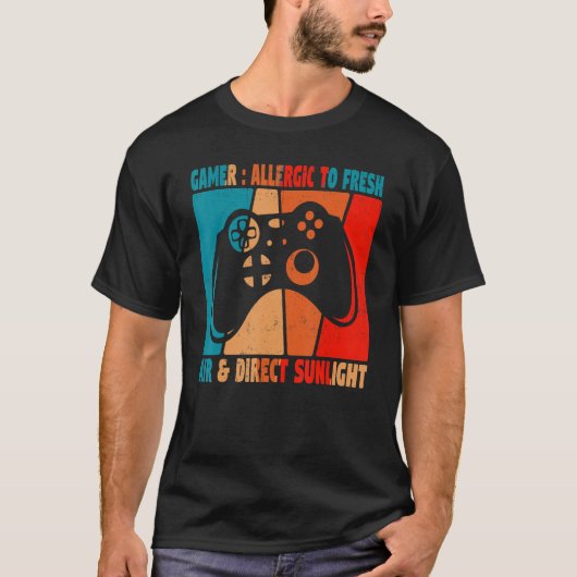 おもしろいゲームゲーマーのゲームジョーク引用文ゲームではない Tシャツ (正面)