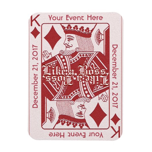 おもしろいゲームナイトパーティー マグネット (縦)