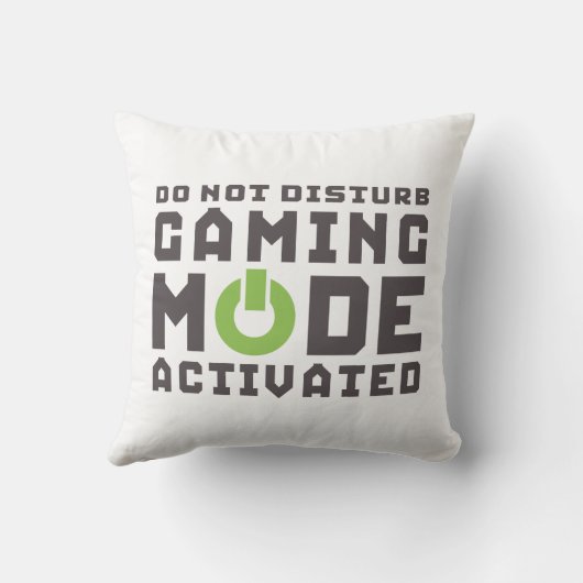 おもしろいゲーム用ゲーマー枕ギークゲーミングプロ クッション (裏面)