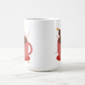 おもしろいココアボムドリンクおもしろいホットチョコレートアート コーヒーマグカップ (中央)