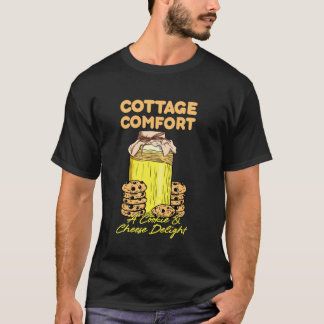 おもしろいコテージチーズクッキー引用文ことわざ食品Ch Tシャツ