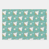 おもしろいコビッドトイレ紙お誕生日ケーキ検疫 ラッピングペーパーシート (正面2)